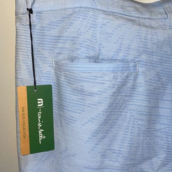 NWT Travis Mathew Men's Street Art 'Blue' Golf Shorts 1MY314 size 42 - Picture 5 of 12